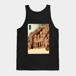 Petra Jordan - Black Tank Top